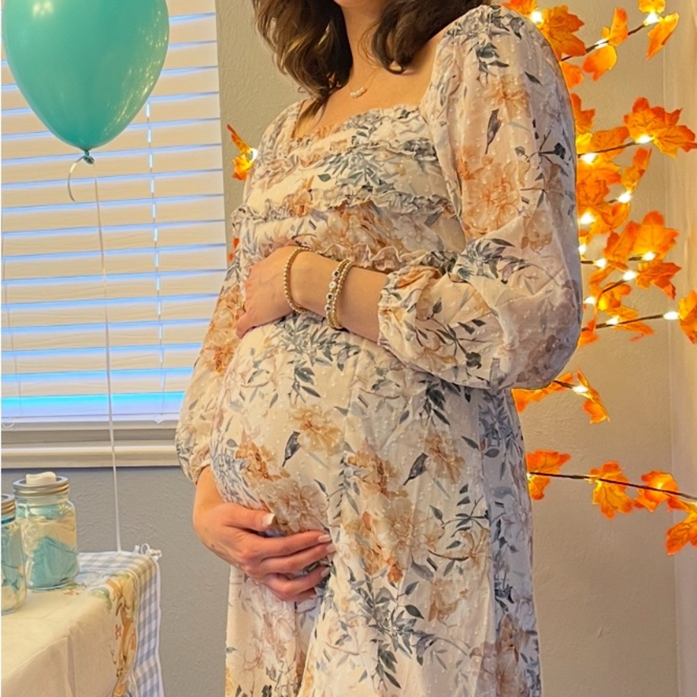 Floral Maternity Dress